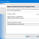 Import Contacts from Auto-Complete Files freeware screenshot