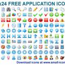 24x24 Free Application Icons freeware screenshot