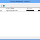 SterJo Windows Vault Passwords freeware screenshot
