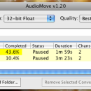 AudioMove freeware screenshot