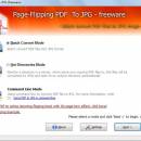 Free Page-Flipping PDF to JPG freeware screenshot