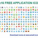 16x16 Free Application Icons freeware screenshot