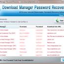 Download Manager Password Recovery freeware screenshot