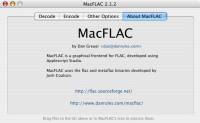MacFLAC freeware screenshot