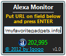 Alexa Monitor freeware screenshot