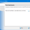 Pack Attachments for Outlook freeware screenshot