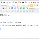 UEditor WYSIWYG HTML Editor freeware screenshot