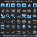 Free Retina Icon Set freeware screenshot
