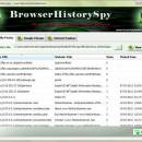 Browser History Spy freeware screenshot