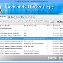 History Spy for Facebook freeware screenshot