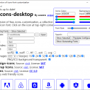 icons-font-desktop for Linux freeware screenshot