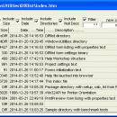 DIRlist freeware screenshot