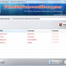 Filezilla Password Decryptor freeware screenshot