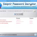 Sleipnir Password Decryptor freeware screenshot