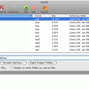 Switch Audio Converter for Mac freeware screenshot