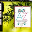 Flash flip book template of Leaves 2 freeware screenshot