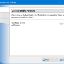 Delete Empty Folders for Outlook freeware screenshot