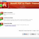 Boxoft PDF to Flash (freeware) freeware screenshot