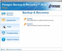 Paragon Backup & Recovery Free Edition 64bit freeware screenshot