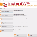 Instant WordPress freeware screenshot