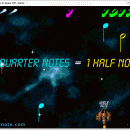 Music Notes In Space HN freeware screenshot