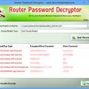Router Password Decryptor freeware screenshot