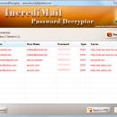 IncrediMail Password Decryptor freeware screenshot