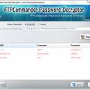 FTP Commander Password Decryptor freeware screenshot
