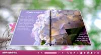 3D PageFlip Free Flower Templates freeware screenshot