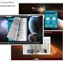 Aerospace Theme for Flash Page Flip Book freeware screenshot