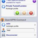 OpenVPN Connect for iOS freeware screenshot