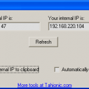 Get my IP freeware screenshot