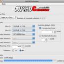 AVCHDCalculator for Mac OS X freeware screenshot