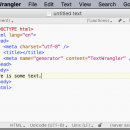 TextWrangler freeware screenshot