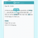 Grammar Checker Ginger for Safari freeware screenshot