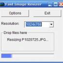 Fast Image Resizer freeware screenshot