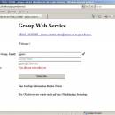 GroupWebService freeware screenshot