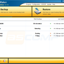 BackUp Maker Standard Edition freeware screenshot