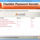Password Decoder for FlashGet freeware screenshot