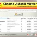 Chrome Autofill Viewer freeware screenshot