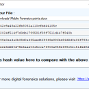 File Hash Calculator freeware screenshot