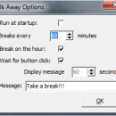 WalkAway freeware screenshot