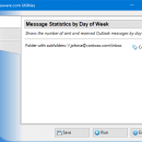 Message Statistics by Week Day freeware screenshot