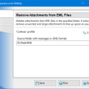 Remove Attachments from EML Files freeware screenshot
