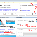Amolto Call Recorder for Skype freeware screenshot