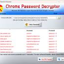 Chrome Password Decryptor freeware screenshot