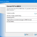 Convert PST to MBOX for Outlook freeware screenshot