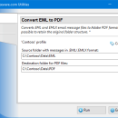 Convert EML to PDF for Outlook freeware screenshot