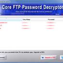 Core FTP Password Decryptor freeware screenshot