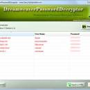 Dreamweaver Password Decryptor freeware screenshot